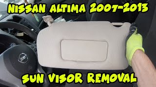 Nissan Altima 2007-2013 Sun Visor Replacement Tutorial