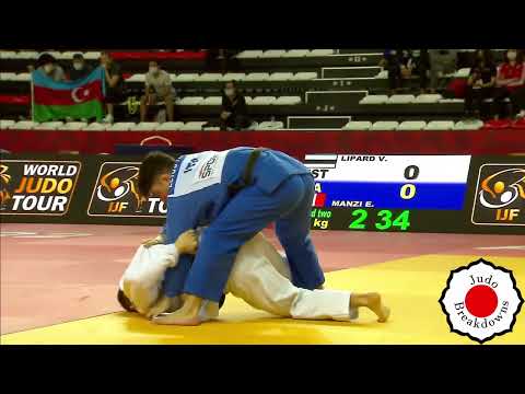 Judo Mens - Viljar Lipard vs. Elios Manzi - U66 Grand Slam Antalya 2022