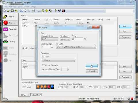AutoMeter Data Pro Configuration