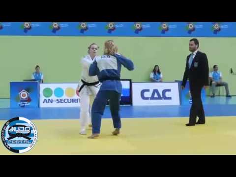 European Judo Open Women Lisbon 2013 Semifinal -78kg LEMMEN Iris (NED) - STEVENSON Karen (NED)