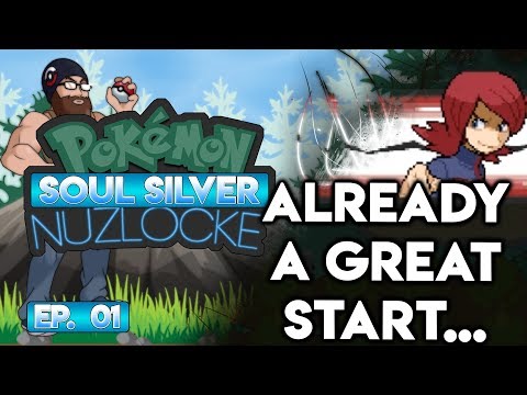 ALREADY A GREAT START... - Pokémon Soul Silver Nuzlocke Randomizer w/ Oshikorosu! Part 1!