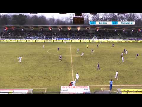3. Liga, 25. Spieltag: SV Stuttgarter Kickers vs. VfL Osnabrück - Zusammenfassung (Die Ligen)