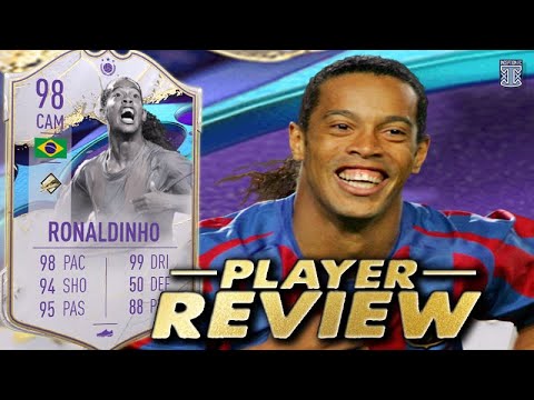 5⭐/5⭐ 98 COVER STAR ICON RONALDINHO SBC PLAYER REVIEW - RONALDINHO GAUCHO - FIFA 23 ULTIMATE TEAM