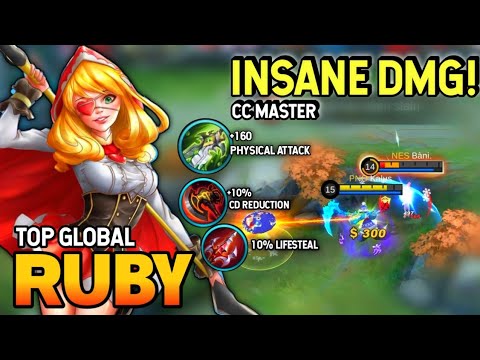 Ruby Best Build 2021 | Top Global Ruby Gameplay | Mobile Legends✓