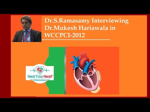 Dr. Mukesh Hariawala Interview by Dr. S. Ramasamy | WCCPCI 2012