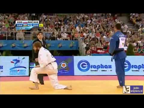 Judo 2013 European Championships Budapest: Kodzokov (RUS) - Rahimli (AZE) [-73kg]