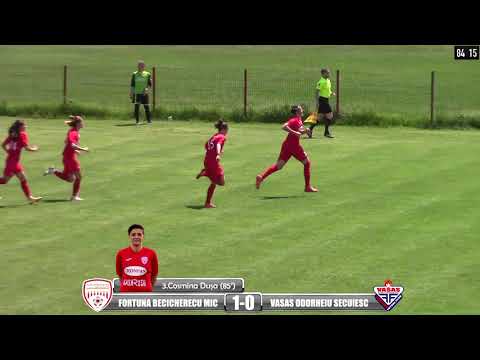 23.05.2021: Fortuna Becicherecu Mic - Vasas Femina Odorheiu Secuiesc (rezumat)