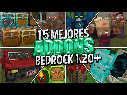 UNBELIEVABLE! Top 15 BEST Mod Addons for MCPE 1.20-1.20.60