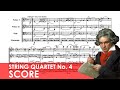 BEETHOVEN String Quartet No. 4 in C minor (Op. 18, No. 4) Score - Schwammerl BEETHOVEN String Quartet No. 4 in C minor (Op. 18, No. 4) Score