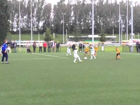 oefenwedstrijd,Rozenburg F1-Spijkenisse F1, 08-10-2011