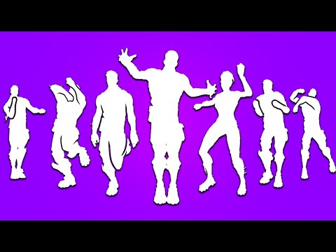 All Fortnite TikTok Dance & Emotes! #1 (The Flow, Blinding Lights, Rollie, Say So, Out West..)