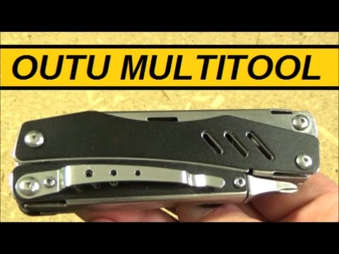 Outu (Schrade, Coleman) Multi Purpose Pliers (Best Scissors Ever) - Multitool Monday Video