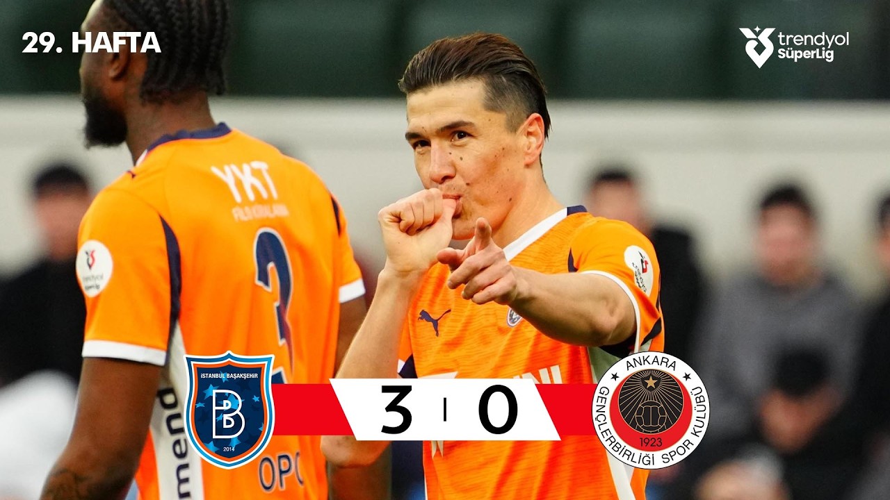 Başakşehir FK vs Gençlerbirliği Highlights