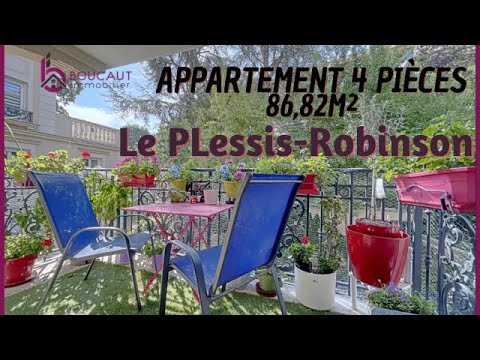 Achat Appartement T4,  Le Plessis-Robinson Proche Coeur de ville -  86,82m² avec Balcon