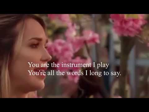 Mireille Mathieu & Patrick Duffy Together we're strong  (Lyrics + brush of love video)