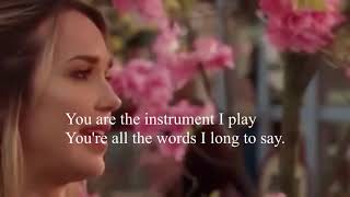 Mireille Mathieu &amp; Patrick Duffy Together we&#39;re strong  (Lyrics + brush of love video)