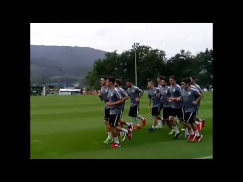 El Athletic Club vuelve al trabajo tras el primer amistoso de pretemporada