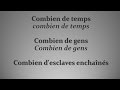 Florent Pagny combien de gens parole / lyric