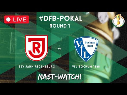 DFB POKAL 2024/25 -  SSV Jahn Regensburg VfL Bochum I LIVE MATCH I ROUND 1