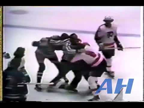 NHL Apr. 30, 1974 Dave Schultz,PHI v Pete Stemkowski,NYR (HL) Philadelphia Flyers New York Rangers