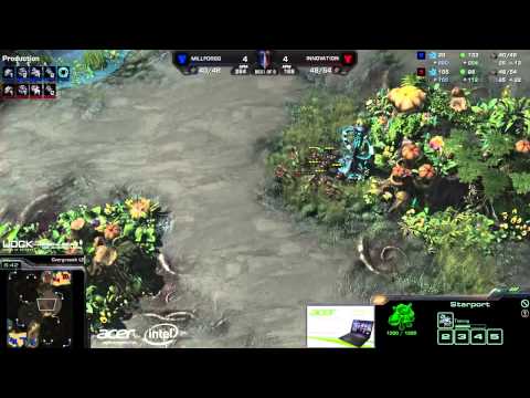 SC2 Acer TeamStory Cup 3 Game 8 Innovation vs ForGG TvT Millenium vs Acer StarCraft 2