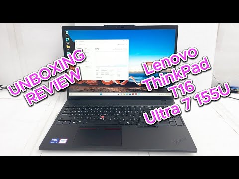 Lenovo ThinkPad T16 Gen4 Ultra 7 255U 32GB 1.0TB Intel Graphics No OS Black