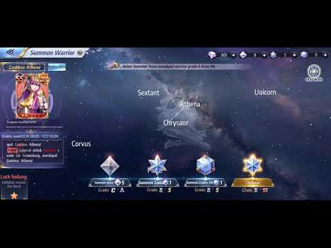 Saint seiya awakening / gacha goddes athena