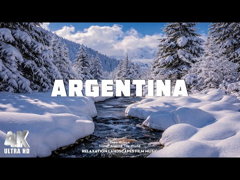 ARGENTINA 4K 🏔️ Stunning Landscapes of the Andes - Scenic Relaxation Film