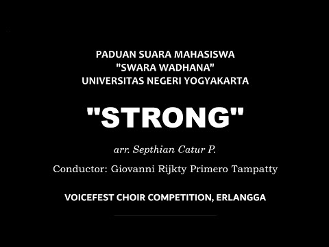 PSM "Swara Wadhana" UNY in Voicefest Erlangga