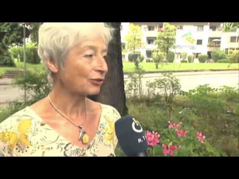 Elke Müller ist eine von vielen ehrenamtlichen Geraniengärtnern in Oberbeuern