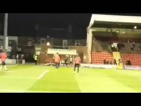 York City v Exeter City.