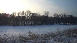 preview picture of video 'Schnaittach - Lauf mit der Mittelfrankenbahn im Winter in HD'