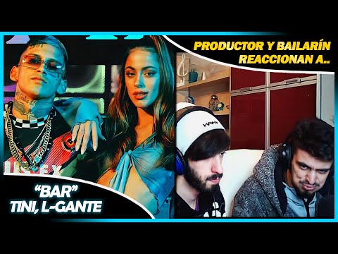 TINI, L-Gante - Bar | 🌟 Reacción Productor y Bailarín 🌟 | #NeckeYBisweik