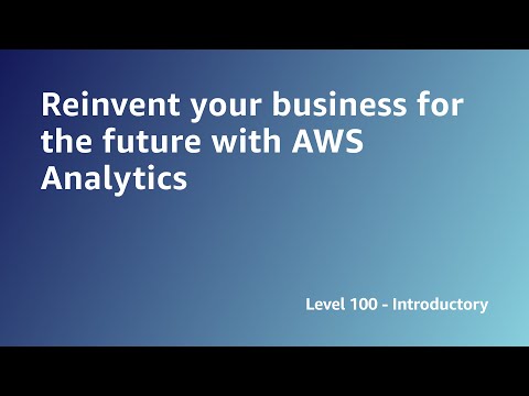 AWS Summit ANZ 2022 - Reinvent your business for the future with AWS Analytics (DATA1)