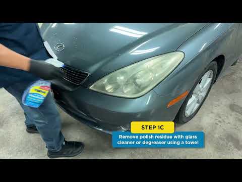 How to Restore Headlights with No Power Tools or Tape | Rain-X PRO Headlight Restorer Kit