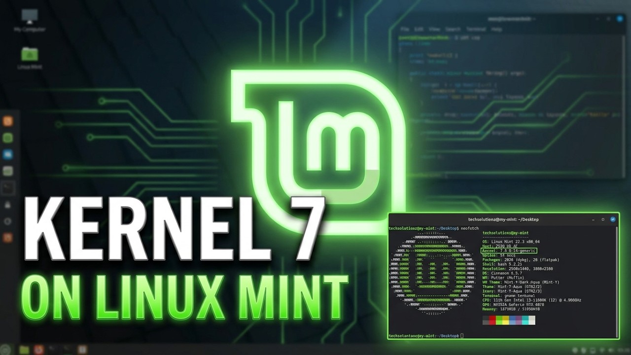 Linux Kernel 7 on Linux Mint 22.3 Cinnamon — Complete Installation Guide (Safe Upgrade Method)