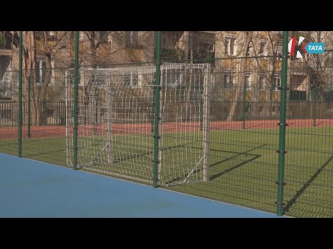 Kültéri sportpályákkal bővült az Oroszlányi Hunyadi Mátyás Általános Iskola