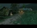Village Atmosphere At Night Relaxation Of Crickets And Nocturnal Animals