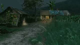 Download lagu Village atmosphere at night, relaxation of crickets and nocturnal animals mp3