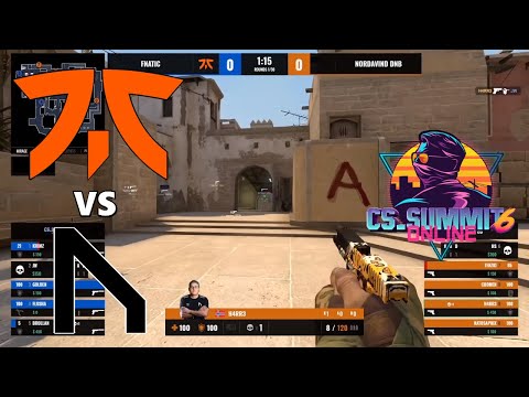Fnatic vs Nordavind - cs_summit 6 - highlights - CS:GO