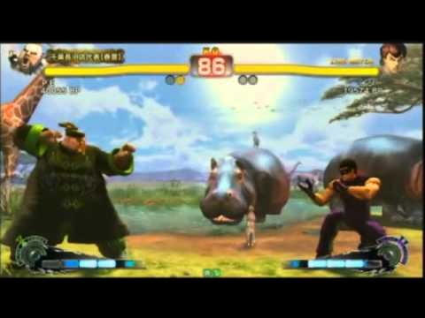 SSF4 AE: CHICHIMONDA (Dictator), PE (Rufus) vs Family Tonton (Cody), Ishi (FeiLong) - SBO Qualifier