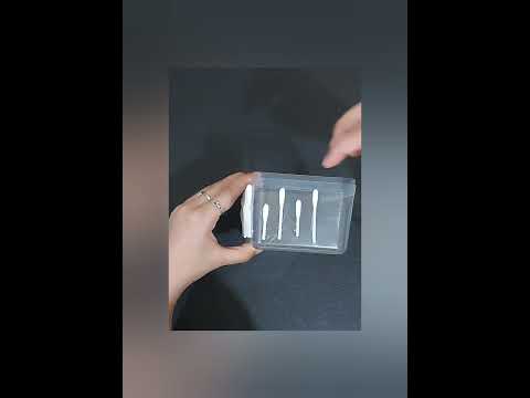 Turning Empty Ferrero Rocher Chocolate Rectangular Box To Creative Storage Box! Cotton Buds Design