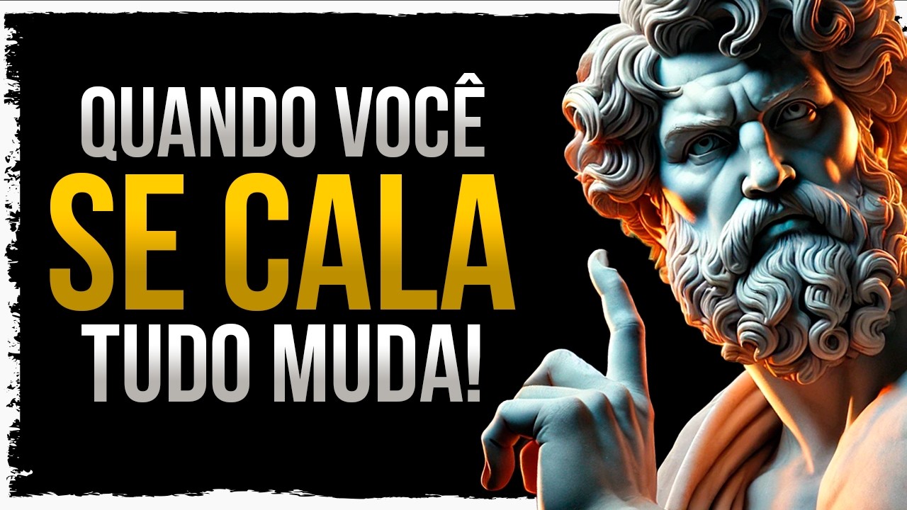 When You Stop Talking, Your Life Starts Moving - Stoic Wisdom