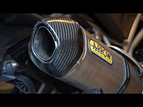 Triumph Tiger 800 XC ABS - With and without DB-killer exhaust sound