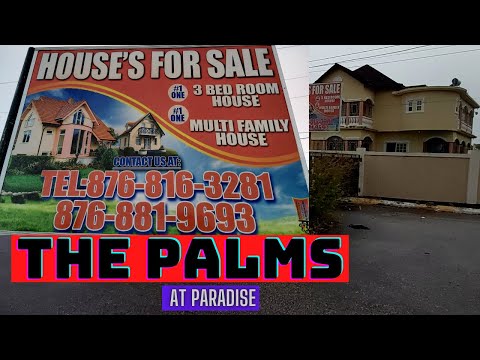 THE PALMS AT PARADISE  HOUSES FOR SALE WESTMORELAND JAMAICA