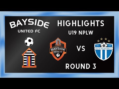 ROUND 3 2018: U19 BUFC v South Melbourne Highlights