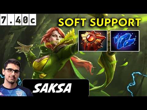 Saksa Windraanger Soft Support - Dota 2 Patch 7.40c pro Player Full Gameplay