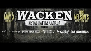 Tales from the PIT - (Live) BURNING EFFIGY - Wacken Metal Battle Calgary rd5 -SlimBzTV