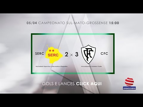 SERC X CORUMBAENSE - GOLS DA RODADA