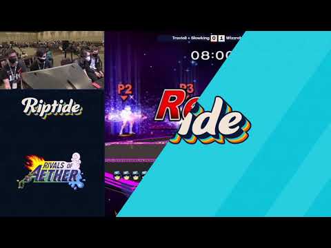 Wizzrobe & Gahtzu vs Travioli & Slowking (Loser's Quarters) Melee Doubles - Riptide 2021